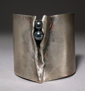 T fold bracelet by Charles Lewton Brain